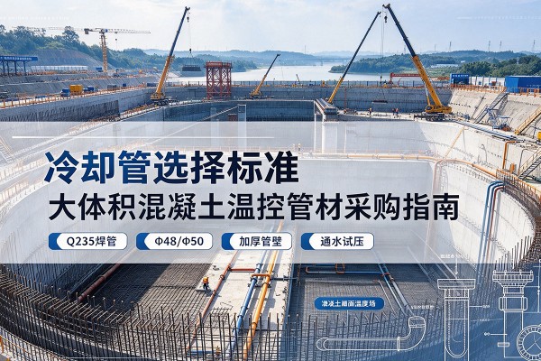 洞口冷却管选择标准