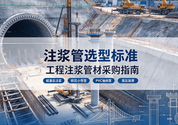 洞口注浆管选型标准